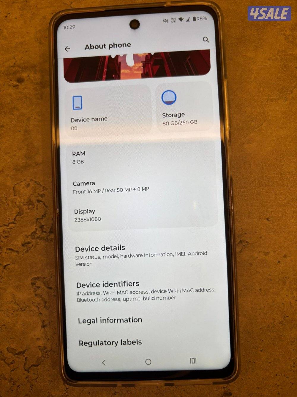 MOTO G75 5G 256/8gb6