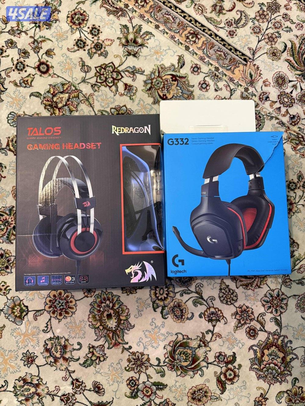 للبيع سماعتين استخدام اسبوع فقط1