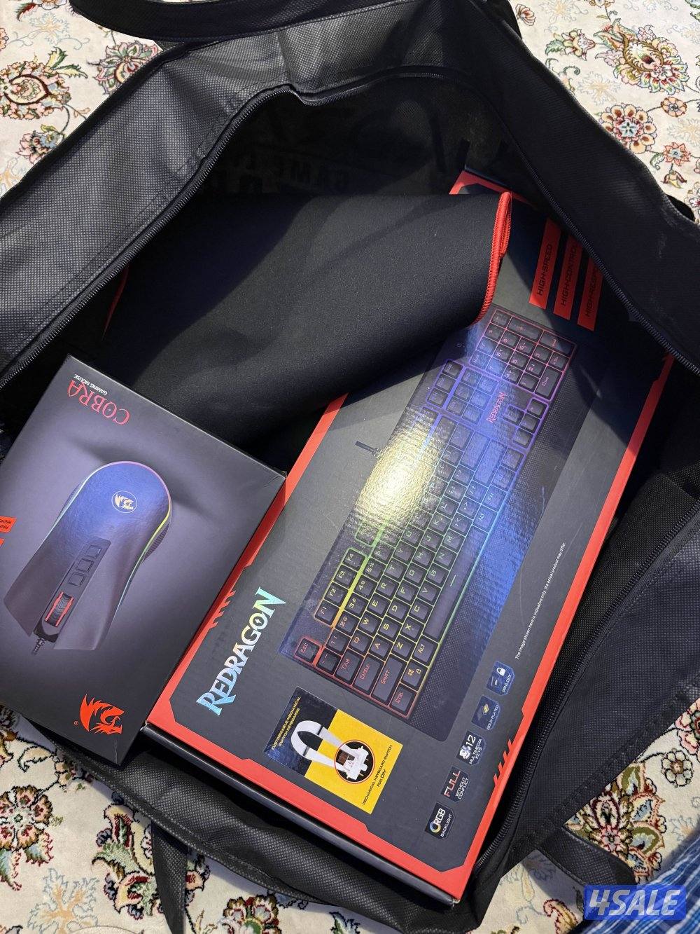 للبيع كيبورد وماوس و قاعدة ماوس3