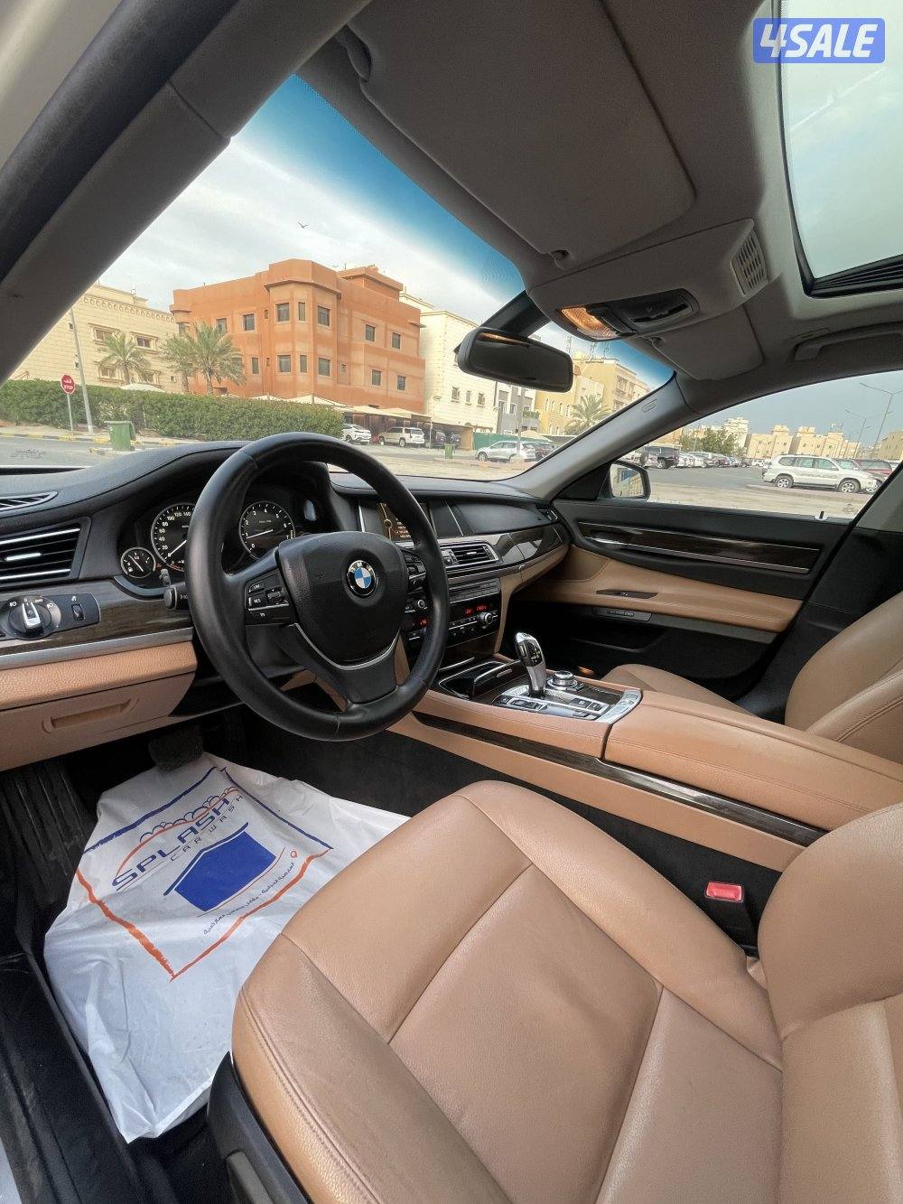 بي ام 730 Li موديل 2014 بحاله الوكالة شرط الفحص9
