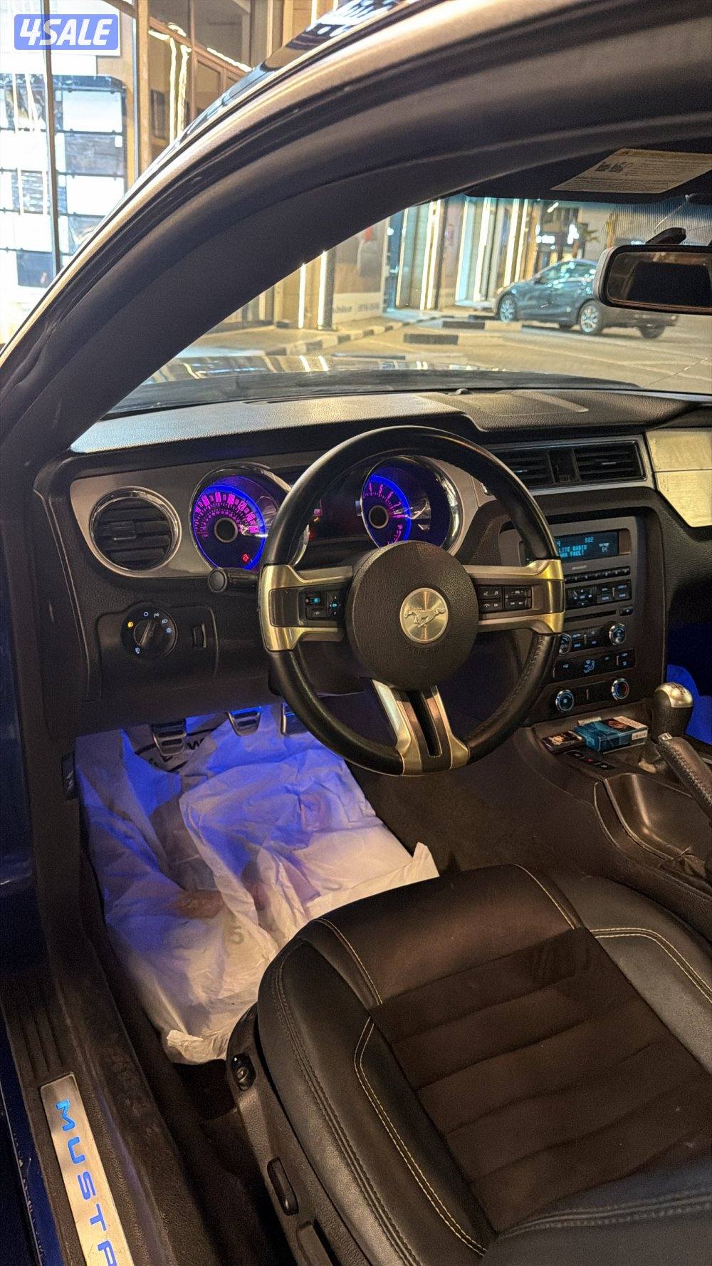 للبيع موستنق 2013/50 ماشي 154 الف قير عادي ولا قره شرط الفحص4