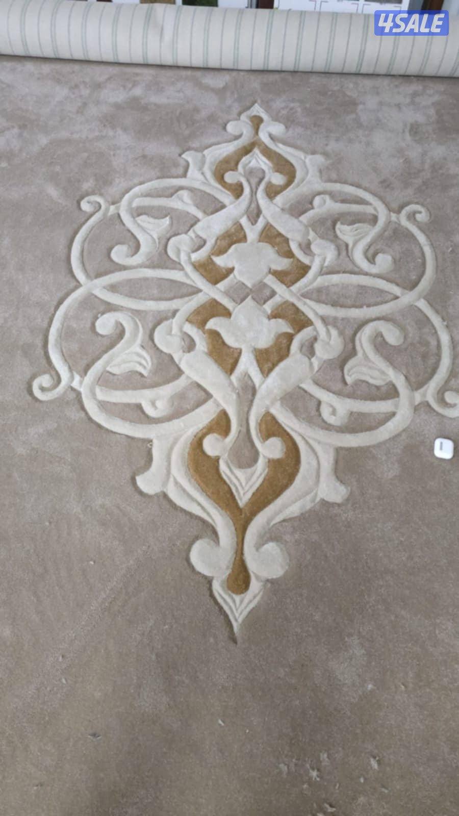 كل مايخص السجاد لدينا سجاد قص ساده ومشجر مساند ظهر بقلي وسعود نقشات حف15