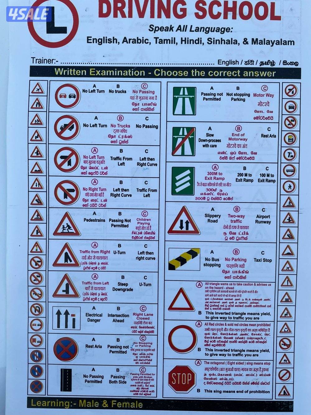 تعليم قيادة السيارات5