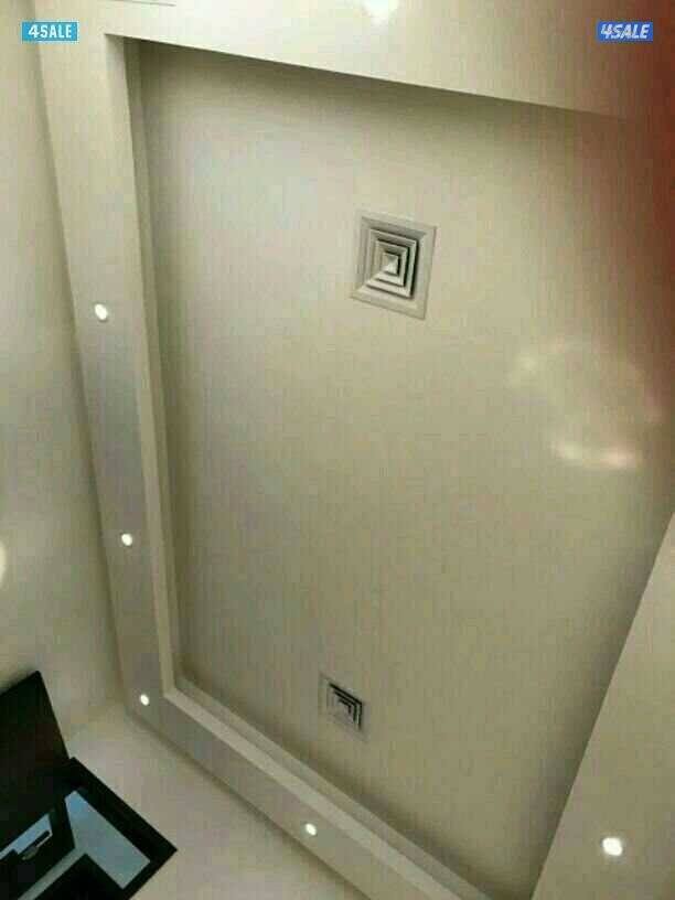 جبسم بورد بارتشن سراميك باب كرديون باب خشب سقف 60x608