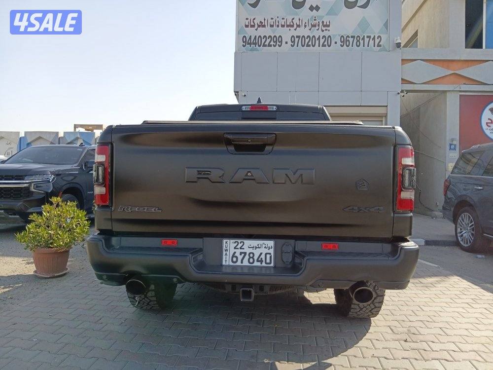 وانيت دوج رام رابل موديل 2024 ماشي 70الف صبغ الوكالة شرط الفحص بالكامل1