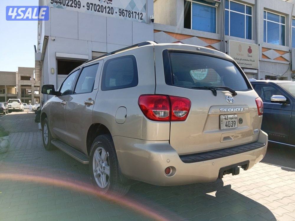 سيكويا موديل ٢٠٠٩ ماشي ٢١٦ الف شرط الفحص قير مكينة شاصي البدي في اصباغ1