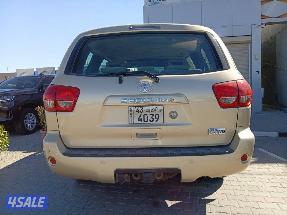 سيكويا موديل ٢٠٠٩ ماشي ٢١٦ الف شرط الفحص قير مكينة شاصي البدي في اصباغ2