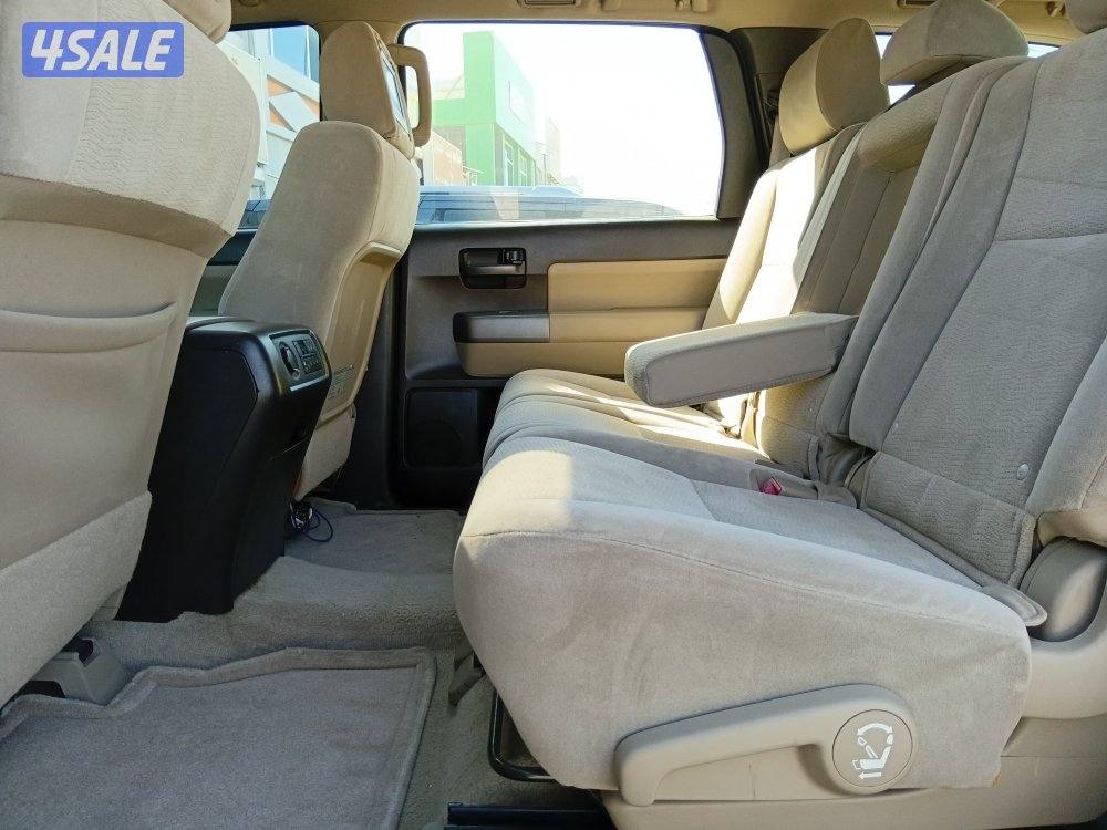 سيكويا موديل ٢٠٠٩ ماشي ٢١٦ الف شرط الفحص قير مكينة شاصي البدي في اصباغ5