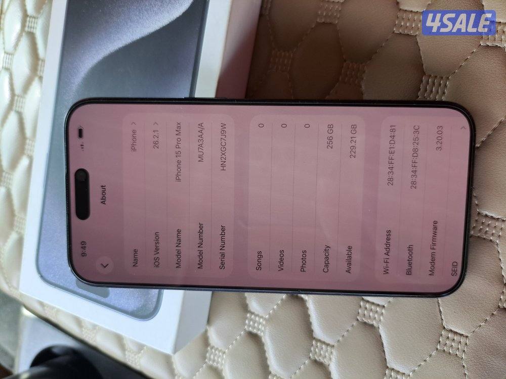 iphone 15 pro max 256gb1