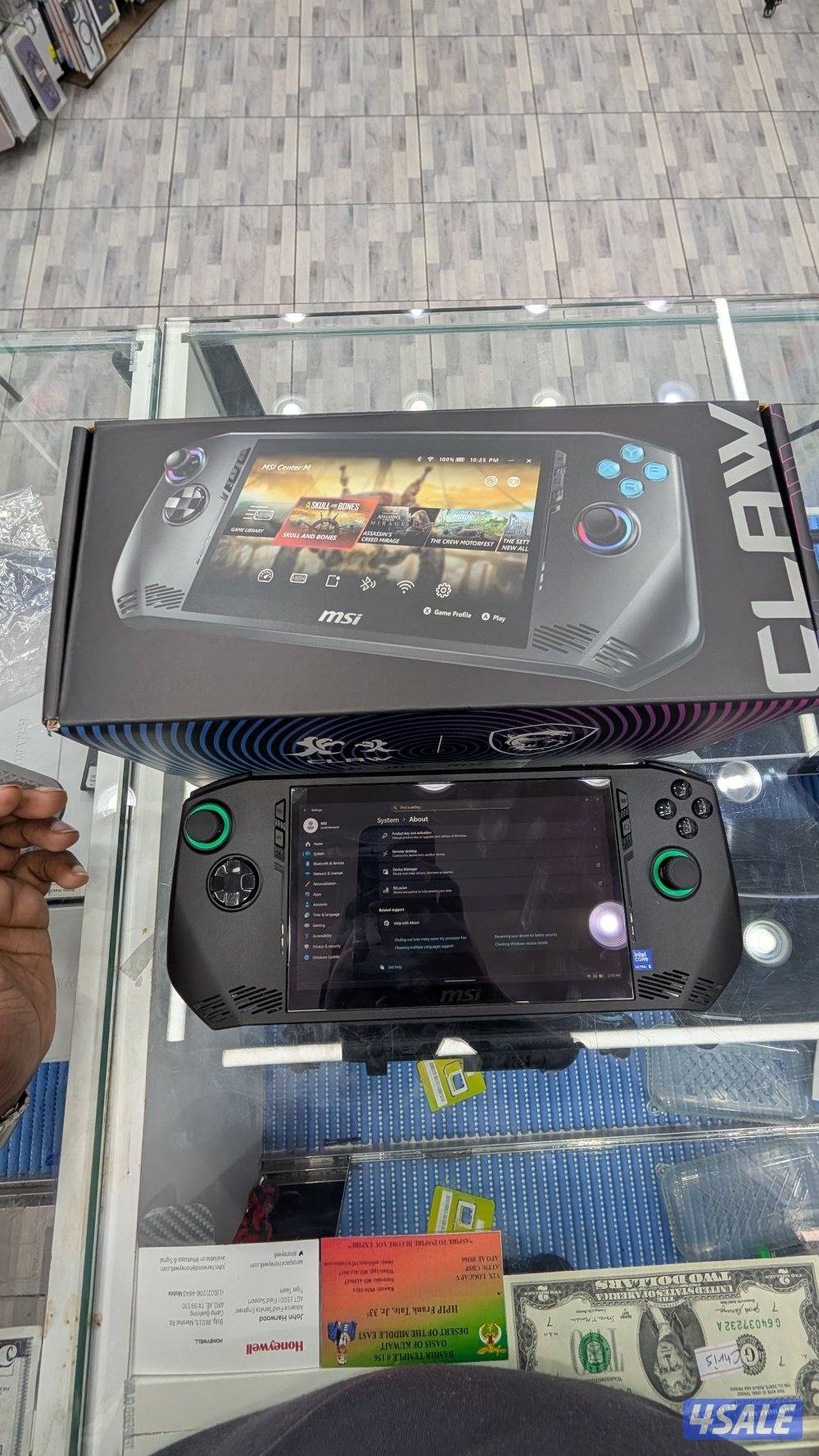 msi CLAW A1M ultra 50