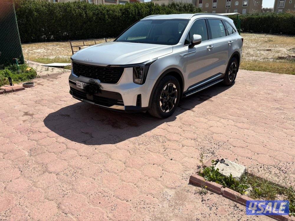 للبيع كيا سورينتو 2024 فضي العداد 29000 كيلو فحص وتأمين شامل0