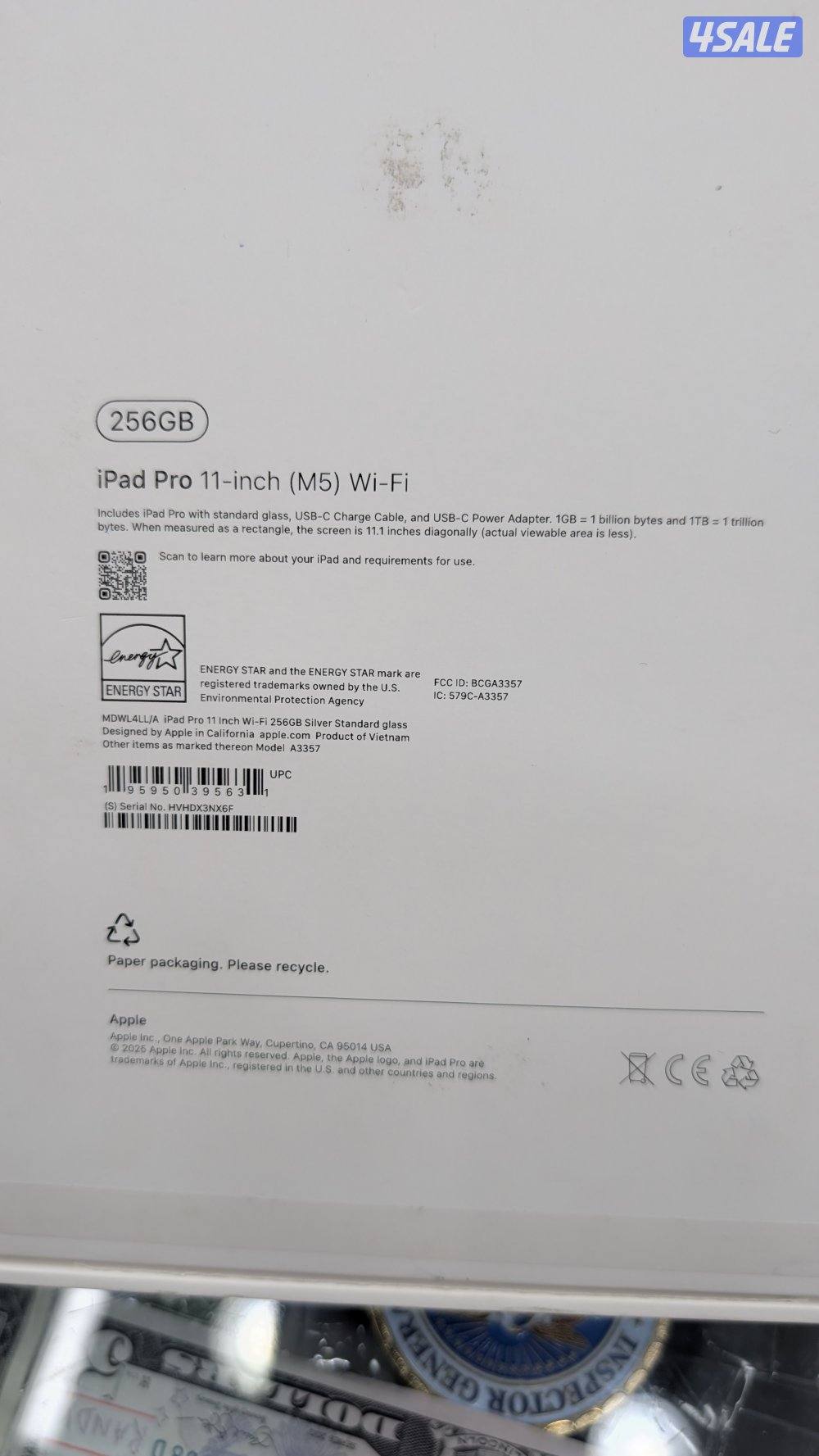 Apple iPad pro M5 (11 inch)5