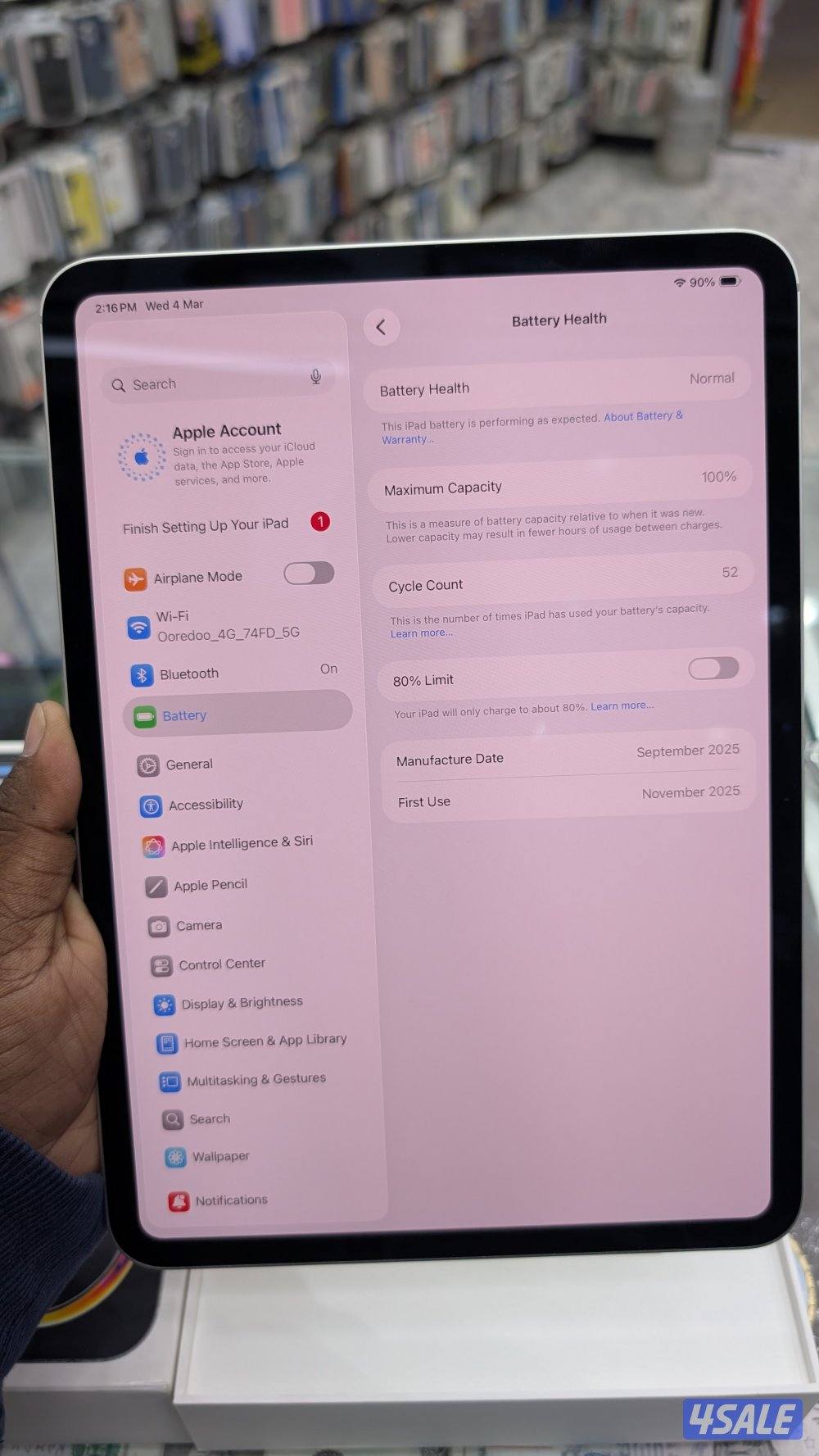 Apple iPad pro M5 (11 inch)6