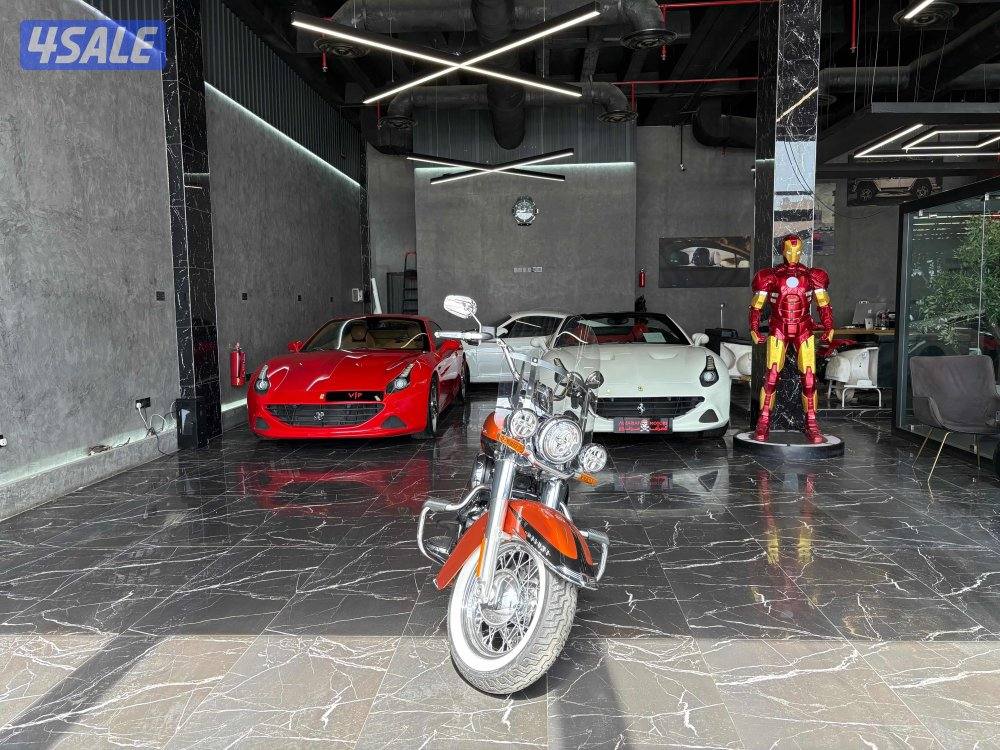 دراجه ناريه هارلي ديفيدسون سوفتيل ديلوكس1