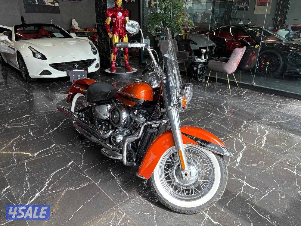 دراجه ناريه هارلي ديفيدسون سوفتيل ديلوكس2