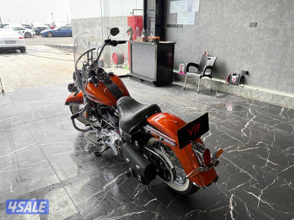 دراجه ناريه هارلي ديفيدسون سوفتيل ديلوكس4