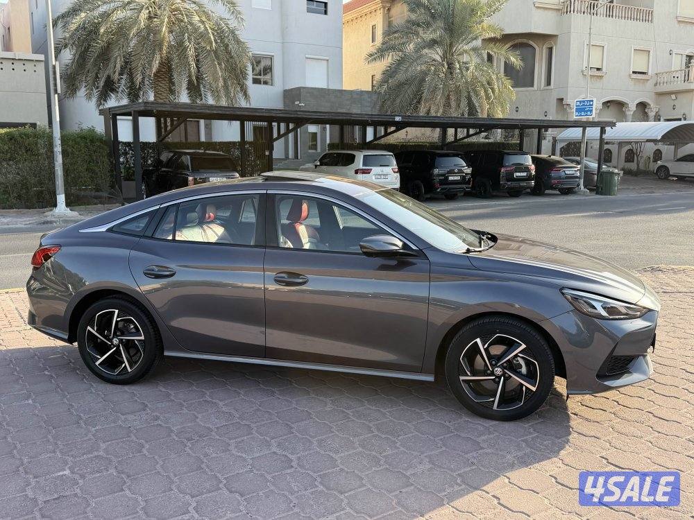 ام جي GT موديل 2022 صبغ وكاله شرط الفحص0