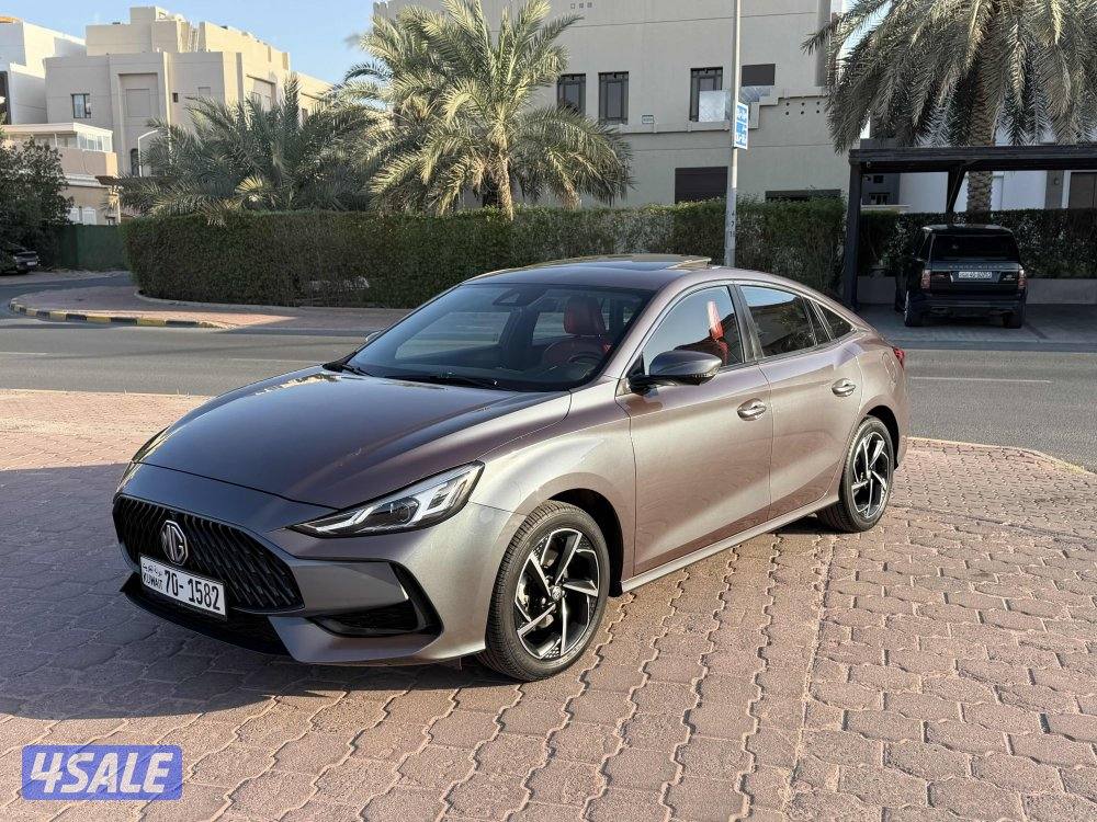 ام جي GT موديل 2022 صبغ وكاله شرط الفحص2