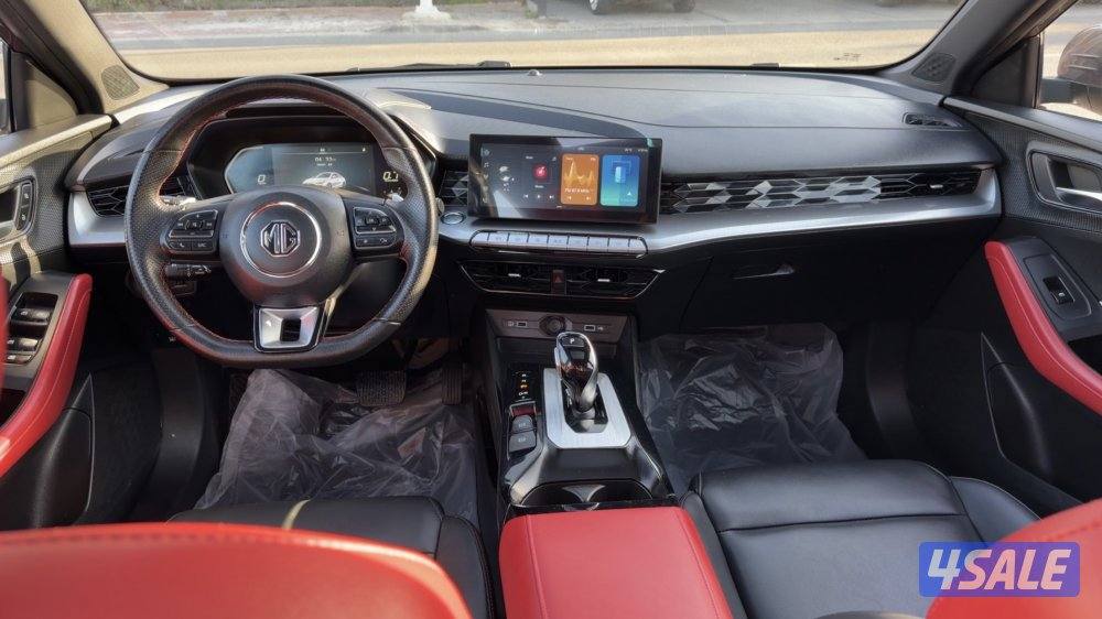 ام جي GT موديل 2022 صبغ وكاله شرط الفحص10