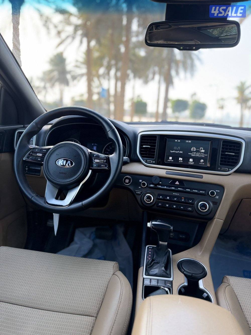كيا سبورتاج موديل 2020 صبغ وكالة كامل المواصفات شرط الفحص13
