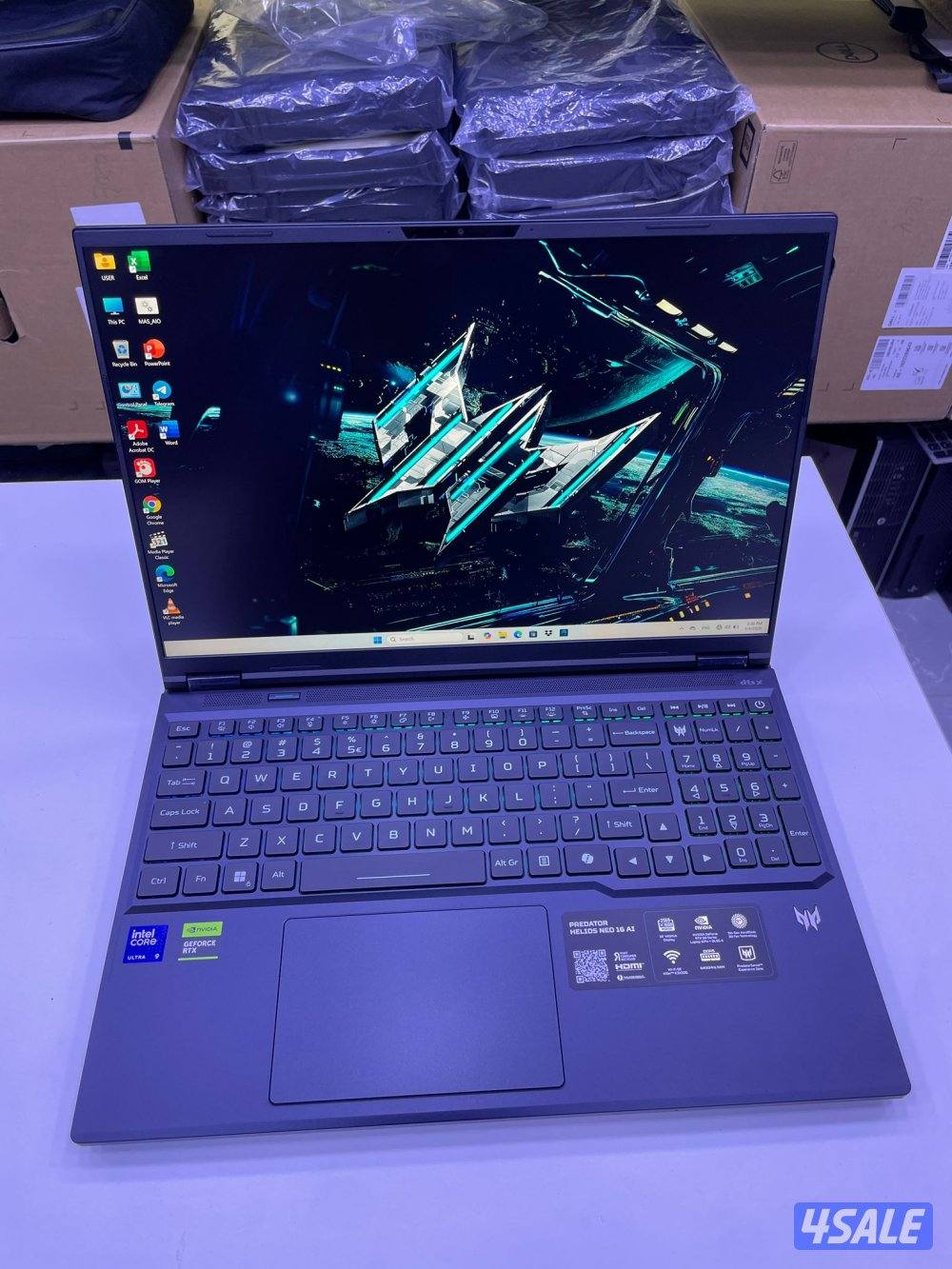 للبيع – Acer Predator Helios Neo 16 AI -- RTX5070Ti2