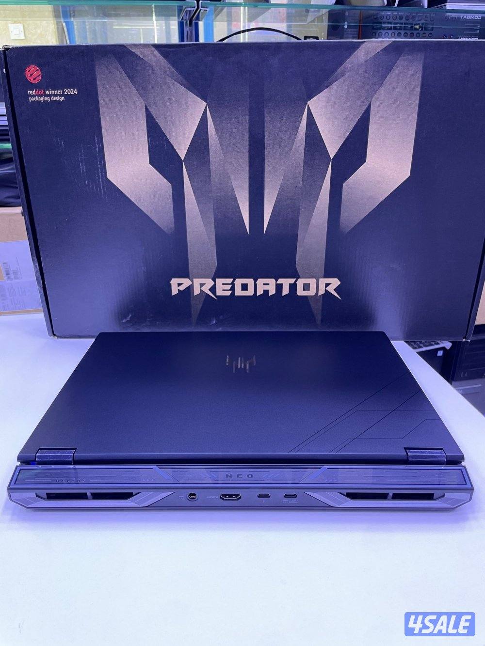 للبيع – Acer Predator Helios Neo 16 AI -- RTX5070Ti4