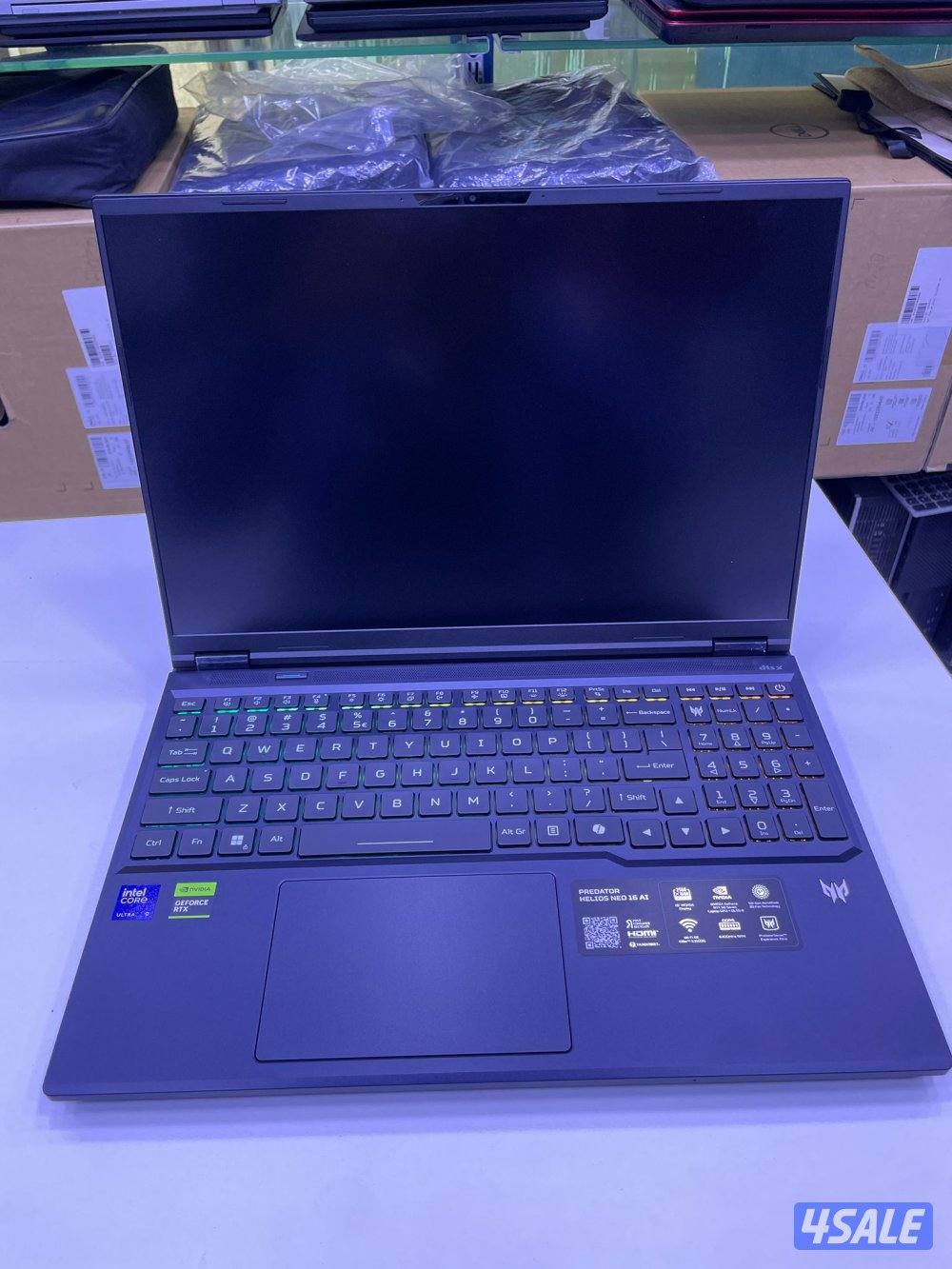 للبيع – Acer Predator Helios Neo 16 AI -- RTX5070Ti7