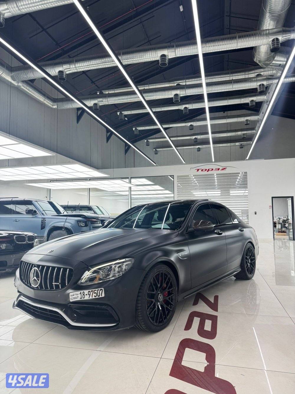 مرسيدس c63s وارد الملا الكويت 2020 صبغ الوكاله شرط الفحص0