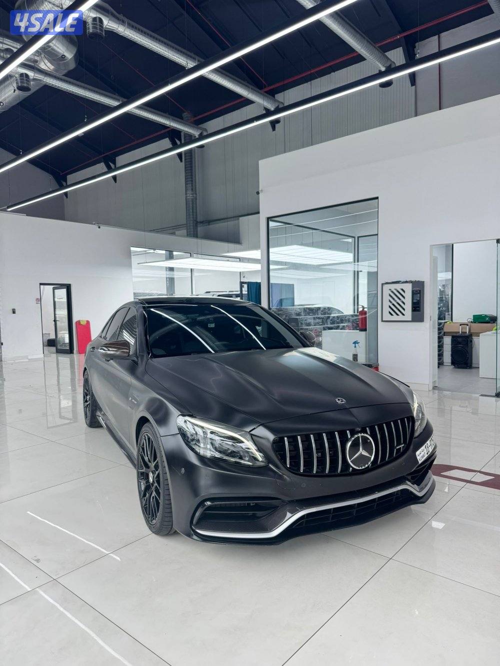 مرسيدس c63s وارد الملا الكويت 2020 صبغ الوكاله شرط الفحص1