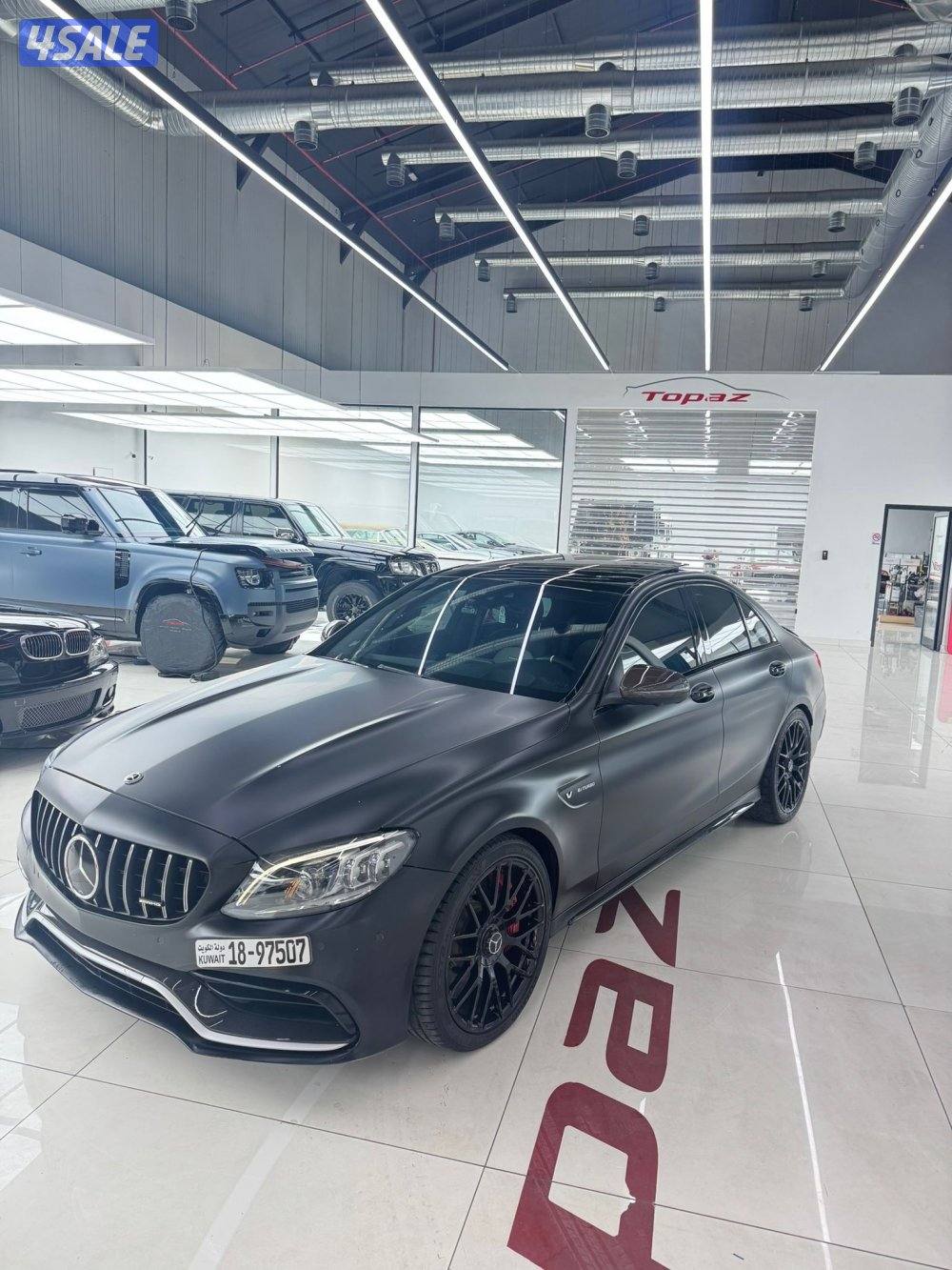 مرسيدس c63s وارد الملا الكويت 2020 صبغ الوكاله شرط الفحص4