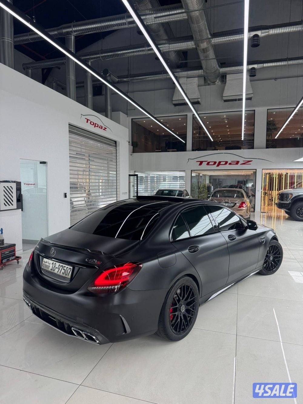 مرسيدس c63s وارد الملا الكويت 2020 صبغ الوكاله شرط الفحص6
