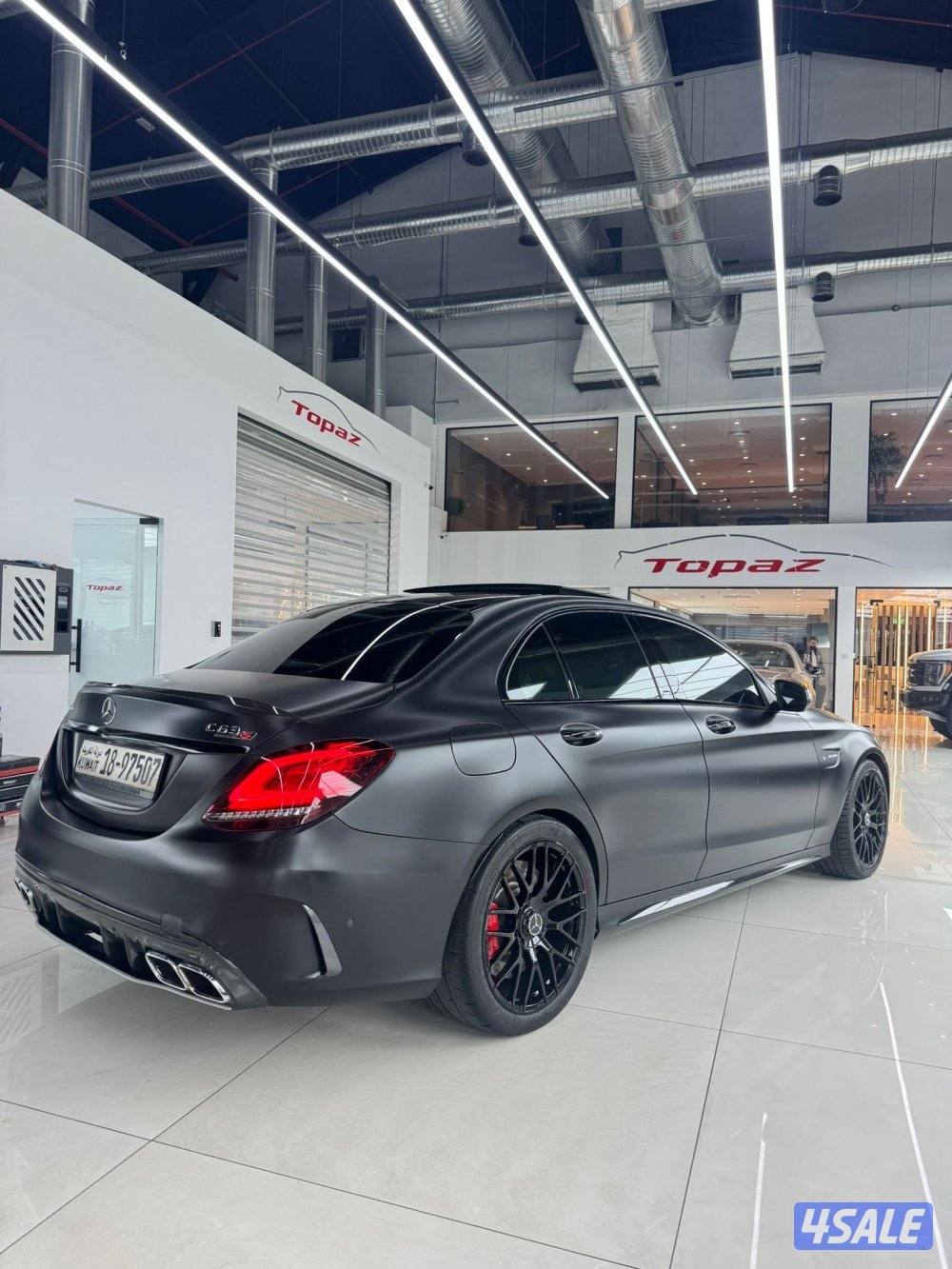 مرسيدس c63s وارد الملا الكويت 2020 صبغ الوكاله شرط الفحص11