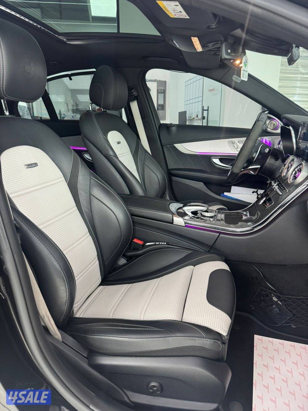 مرسيدس c63s وارد الملا الكويت 2020 صبغ الوكاله شرط الفحص12