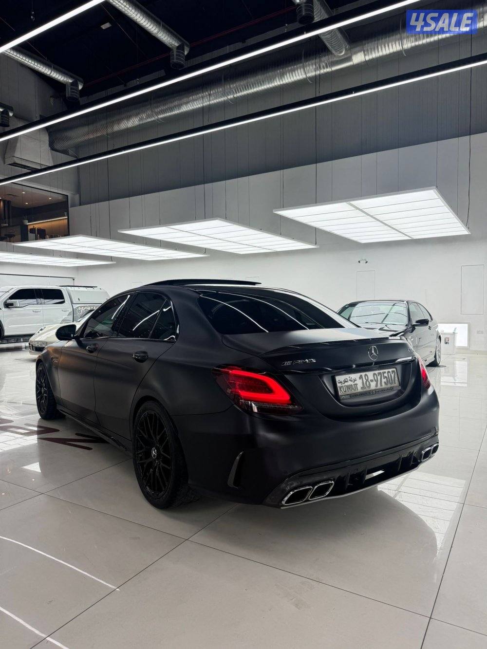 مرسيدس c63s وارد الملا الكويت 2020 صبغ الوكاله شرط الفحص14