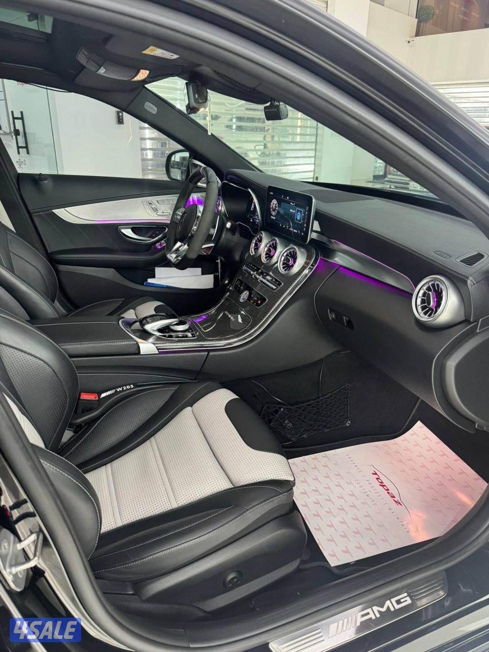 مرسيدس c63s وارد الملا الكويت 2020 صبغ الوكاله شرط الفحص15