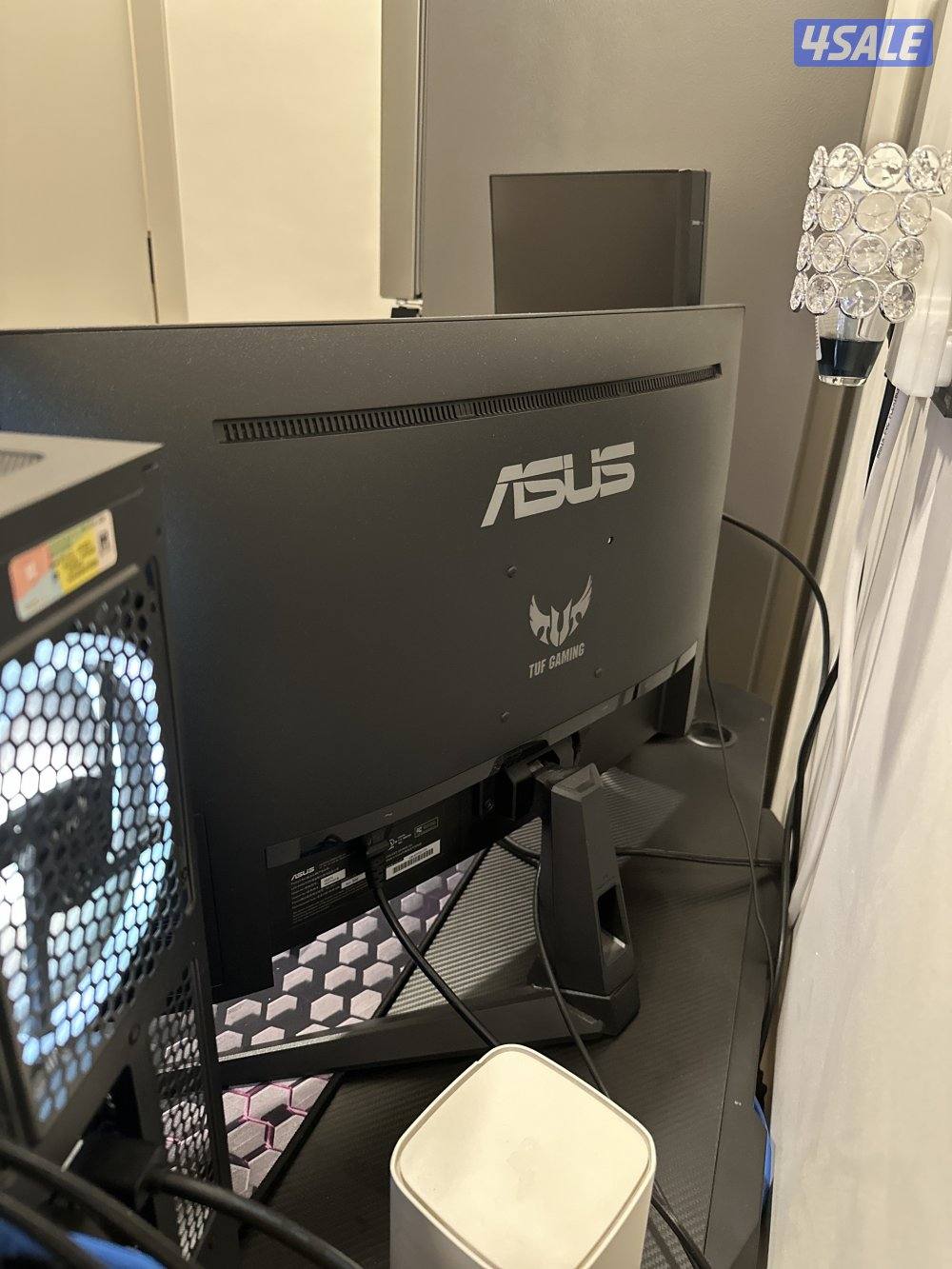 للبيع كمبيوتر ألعاب كامل مع شاشة 27 بوصة 165Hz6