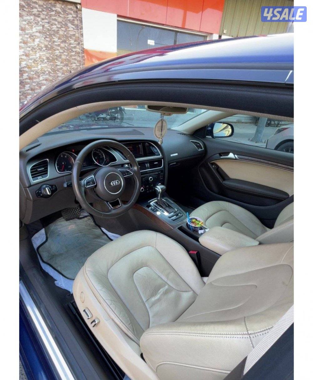 للبيع اودي 2015 A5 شرط الفحص قير مكينة شاصي ماشي 130 أصباغ متفرقة1