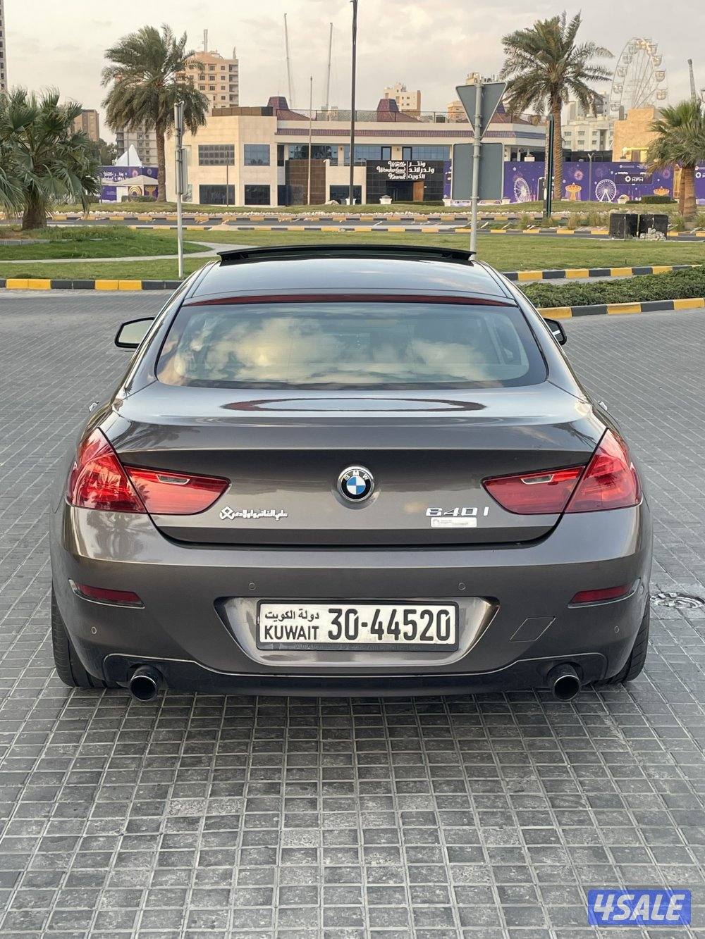 بي ام 640i موديل 2014 فل اعلى فئه4