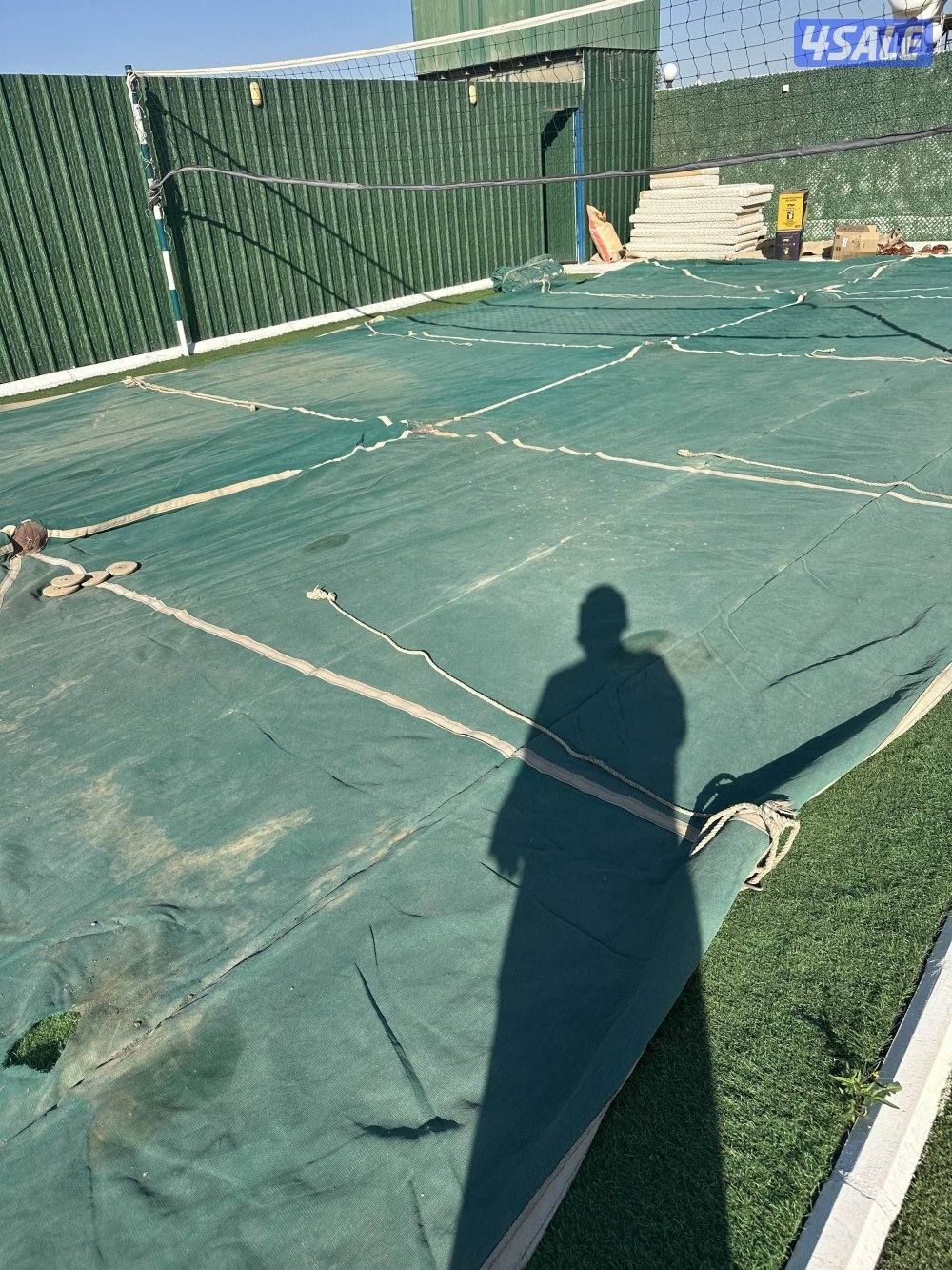 ظلال للغنم + ماكينة قص للعشب2