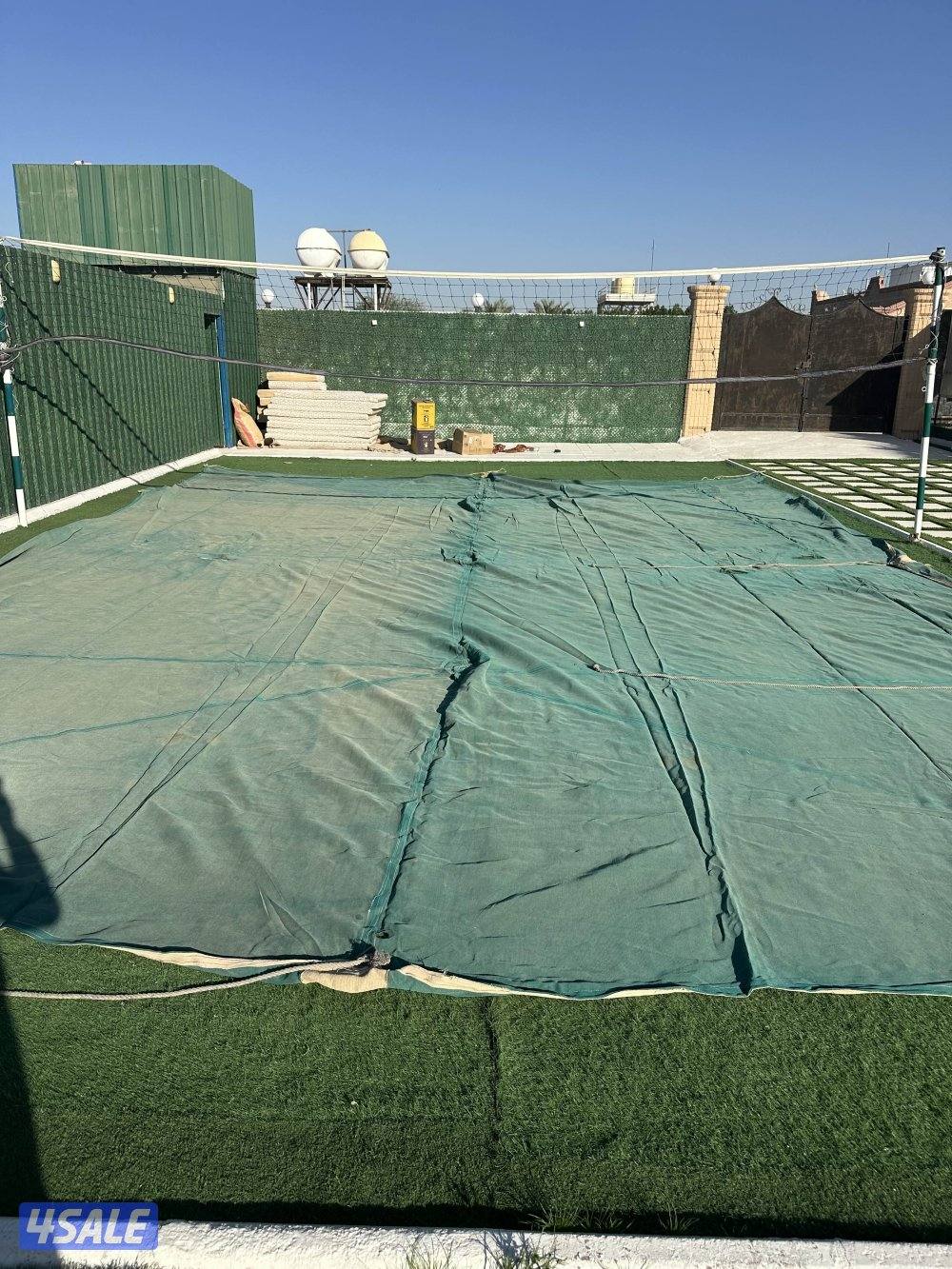 ظلال للغنم + ماكينة قص للعشب4