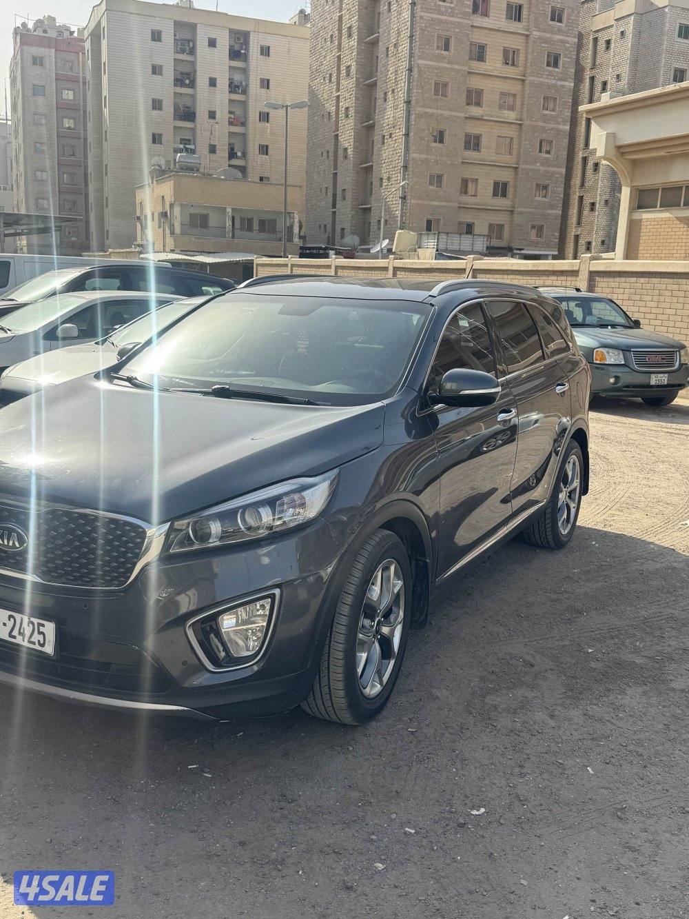 كياسة سورينتو 2016 عدد 103صبغ ولا قطعه قيرمكينه شيسي شرط الفحص تلفون2