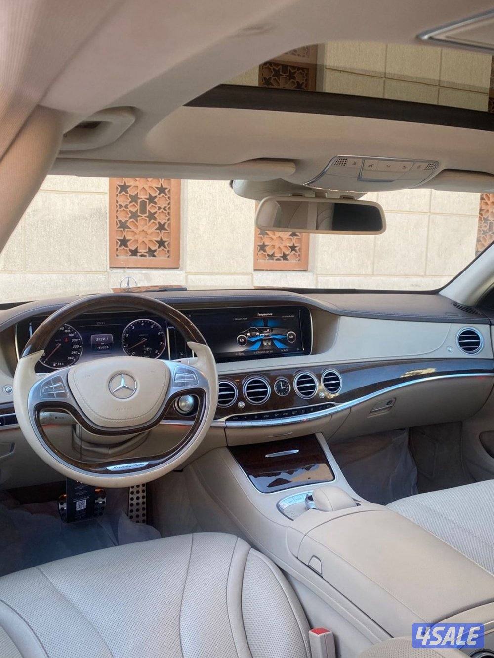 📍مرسيدس S400 - م٢٠١٥ - عداد ١٥٣ الف - وارد قطر 📍9