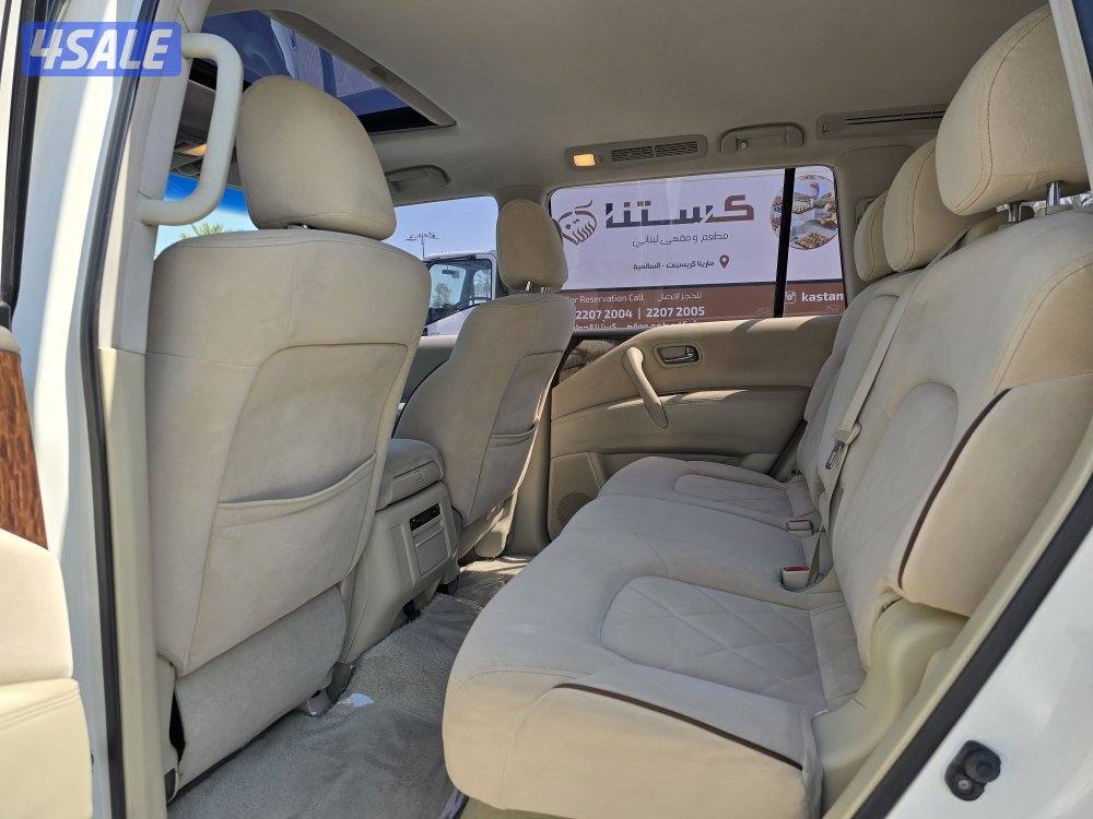 باترول SE موديل 2015 صبغ وكاله عداد 199 الف13