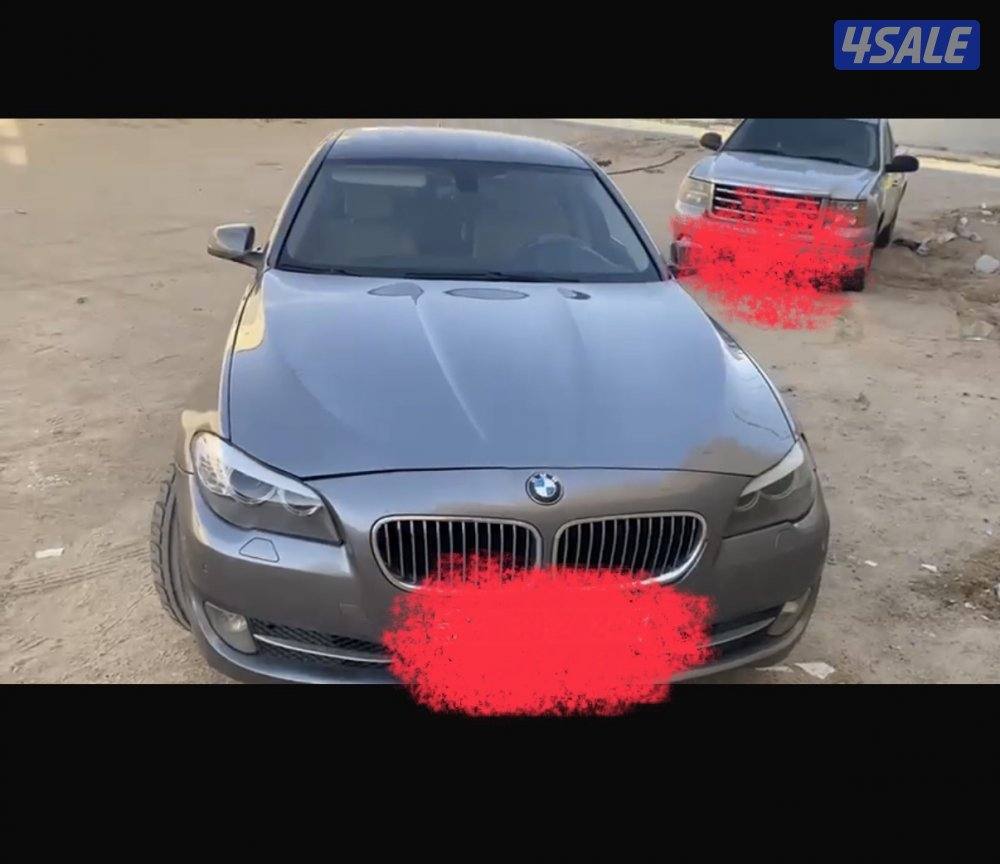 للبيع بي ام 520i / 2013 رمادي استعمال حلو ممتاز على الفحص ماشيه ميتين1