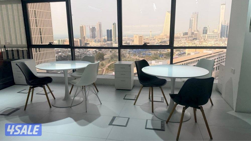 مكاتب مؤثثة للإيجار بأرقام آلية مع قاعة اجتماعات فخمة وخدمات متكاملة3