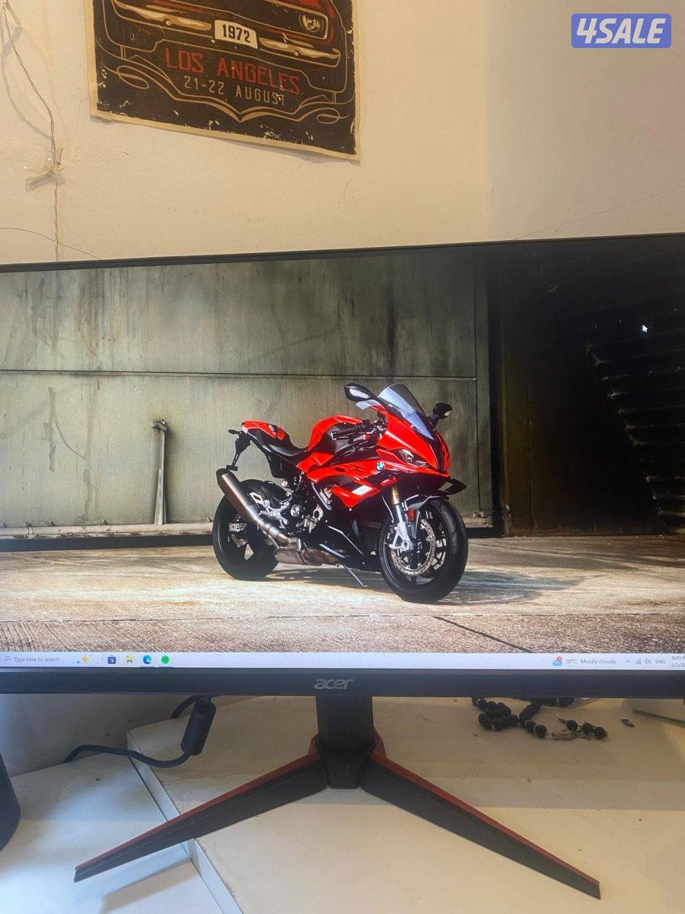 Acer Nitro VG240Y 23.8" FHD LCD Gaming Monitor, 1ms, 100HZ - Black0