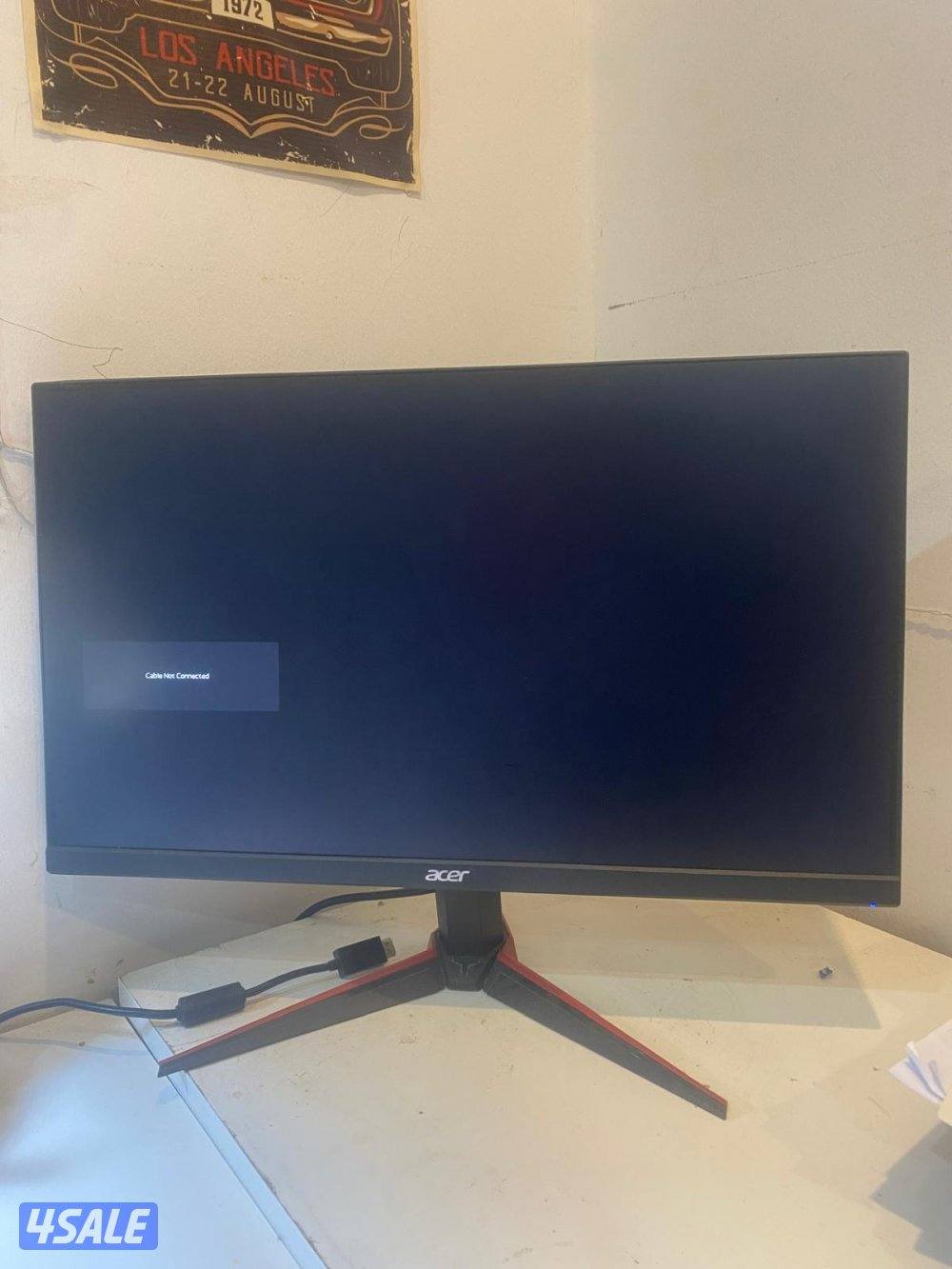 Acer Nitro VG240Y 23.8" FHD LCD Gaming Monitor, 1ms, 100HZ - Black2