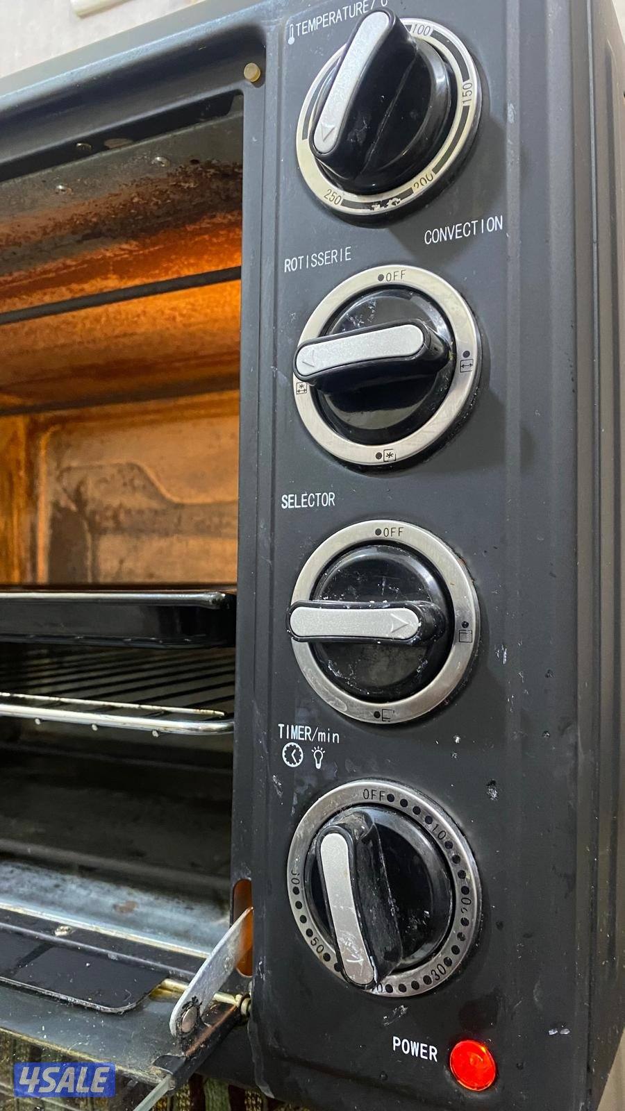 للبيع فرن كهربائي نظيف شغال 2000واط 60 لتر3