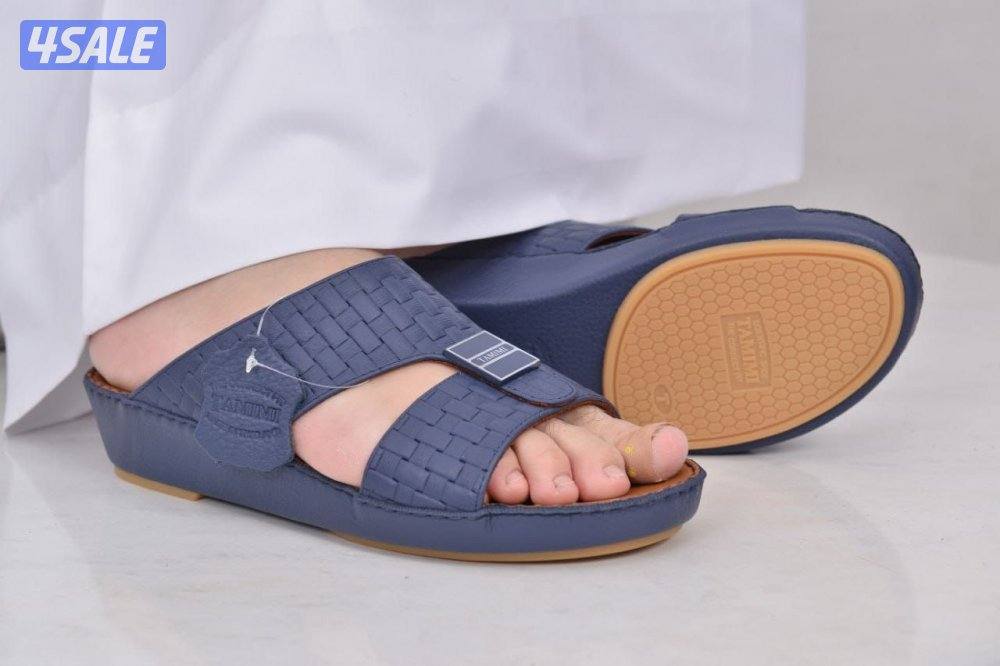 أحذية تميمه جلد أصلي0