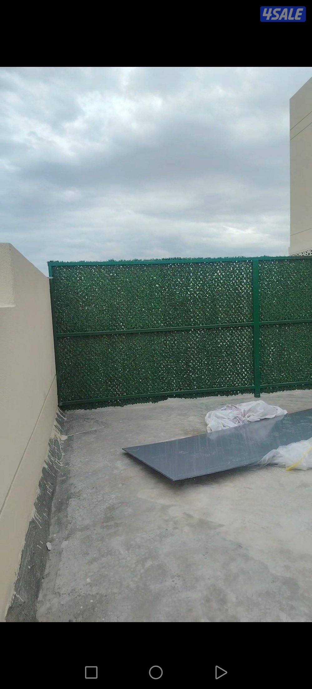 بيع وتركيب الثيل الصناعي والطبيعي وشبكات الري والسياج التركي6